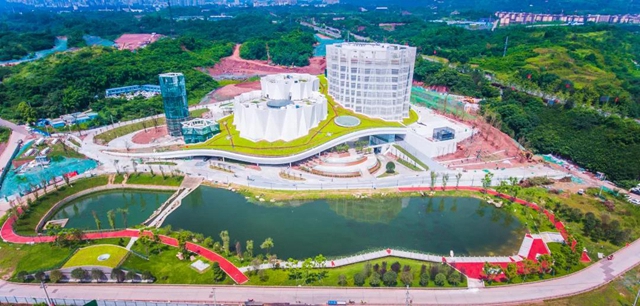 一期竣工!自贡这个城市新地标颜值太高(图1) 一期竣工!自贡这个城市新地标颜值太高(图1)