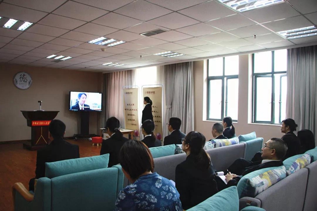 江阳法院:开道德讲堂,悟道德力量(图4) 江阳法院:开道德讲堂,悟道德力量(图4)