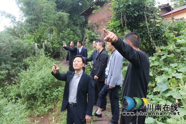 朱大清率队到泸县百和镇督导大鹿溪河长制工作(图2)