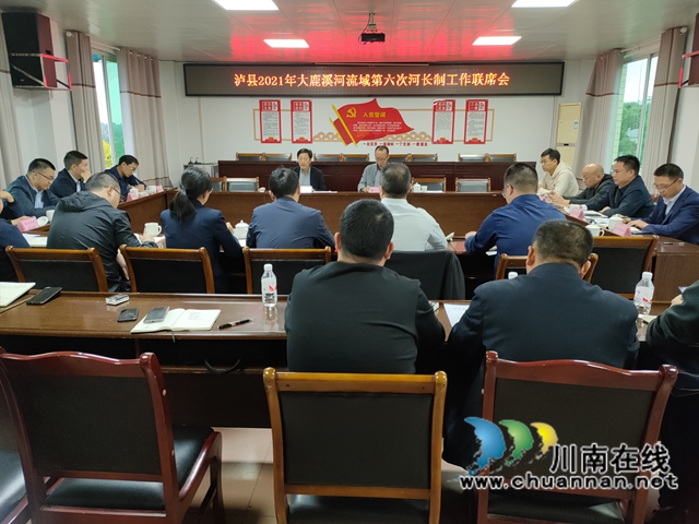 朱大清率队到泸县百和镇督导大鹿溪河长制工作(图3)