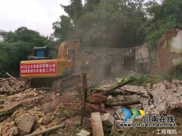 灾后重建有序推进，泸县建筑业协会会员单位建功一线(图15)
