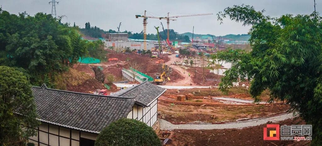 倒计时！自贡江姐故里红色教育基地项目加速推进