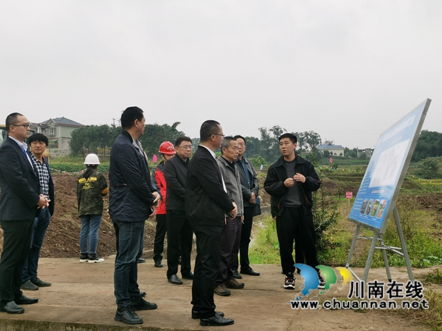 水利厅到泸县立石镇督导龙溪河立石段防洪堤工程建设情况(图2)