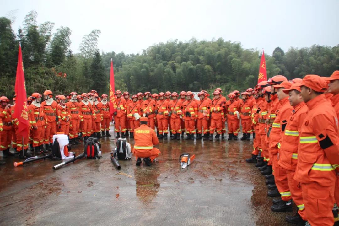 泸州市开展国有林场半专业扑火队伍森林火灾应急演练(图10) 泸州市开展国有林场半专业扑火队伍森林火灾应急演练(图10)