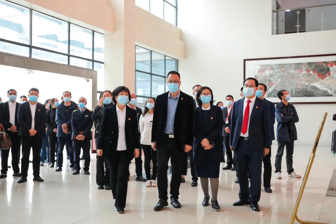 2021年合江县卫生健康系统党建工作现场会在合江县中医医院召开(图2)