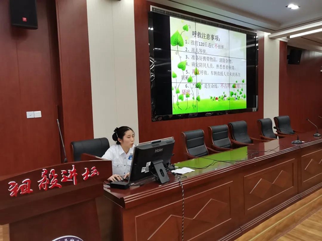 合江县中医医院：应急救护进校园 ，上好生命“必修课”！(图5)