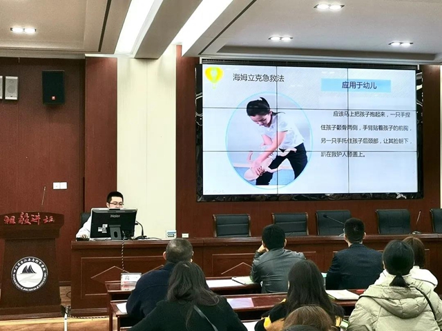 合江县中医医院：应急救护进校园 ，上好生命“必修课”！(图2)