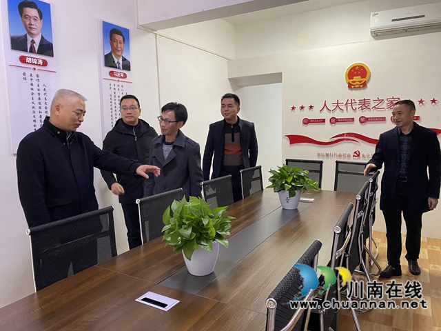 黄月桂到龙马潭区小市街道调研人大换届选举和基层政权建设工作(图7)