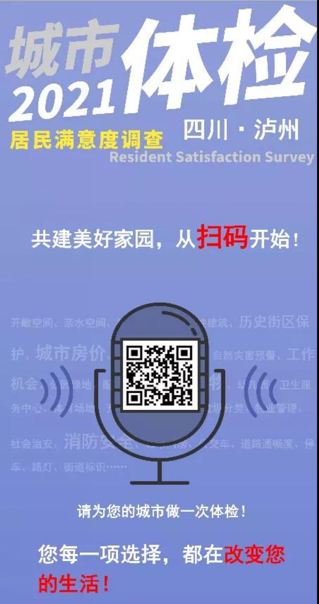 我们一起为泸州城市做个体检吧！(图1)