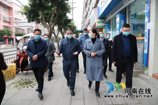 曹阳率队赴泸县云龙镇督导疫情防控工作(图1)