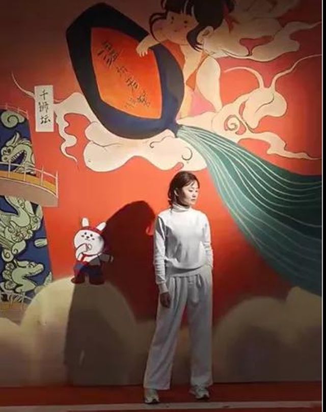 潮 ！龙马潭这个停车场美翻了(图1)