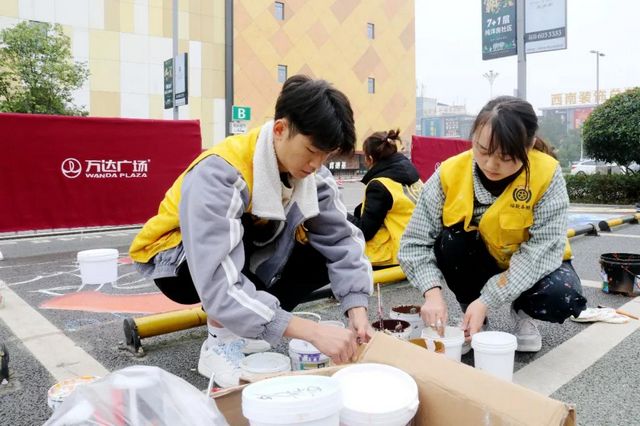 潮 ！龙马潭这个停车场美翻了(图16)