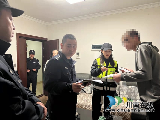 江阳区北城街道全面开展日租房涉毒大清查行动(图1)