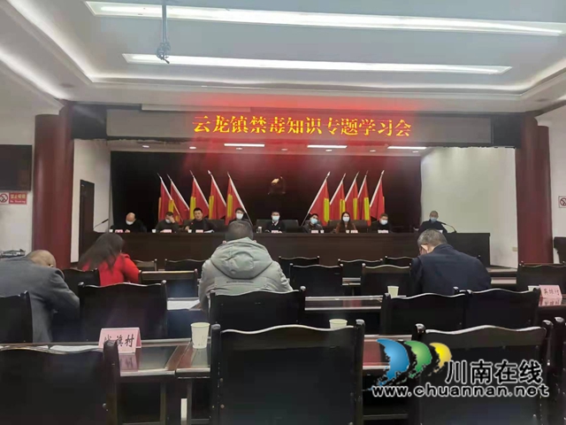 泸县云龙镇：禁毒宣传全方位，防毒知识入民心(图1)