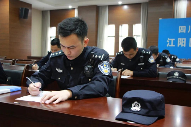 超硬核！直击江阳法院司法警察实战化考核验收现场(图4)
