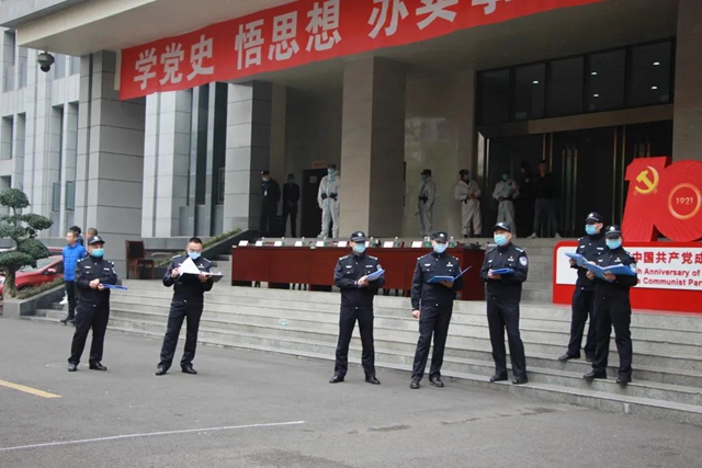 超硬核！直击江阳法院司法警察实战化考核验收现场(图18)