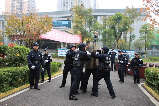 超硬核！直击江阳法院司法警察实战化考核验收现场(图25)
