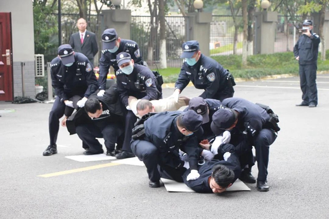 超硬核！直击江阳法院司法警察实战化考核验收现场(图30)
