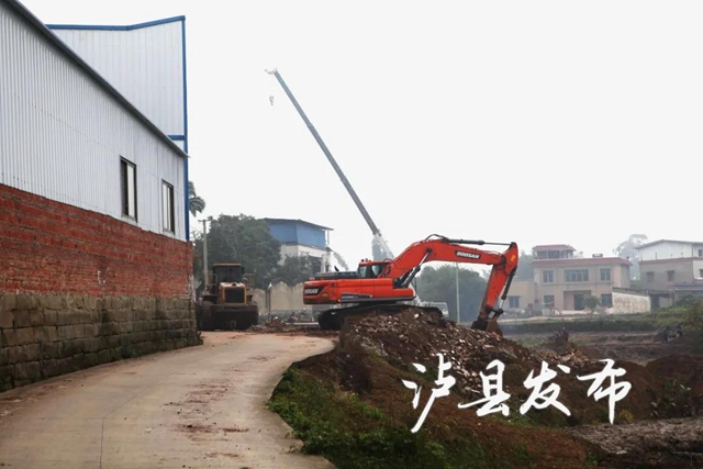 预计春节前完工，泸县这个村灾后恢复重建聚居点开工啦！(图1)