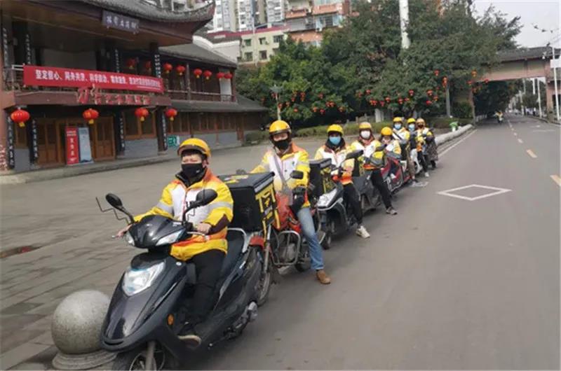 泸州首个外卖送餐服务行业“职工之家”阵地建成使用(图7)