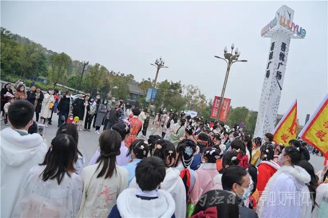 穿越千年！上百内江人在这里“梦回汉朝”(图5)