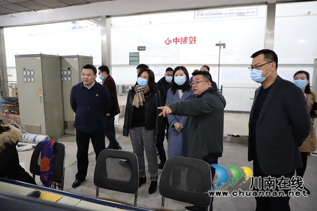 冯怀玉带队到泸县天兴镇企业调研链长制工作(图2)