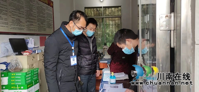 泸县立石镇纪委对当前重点工作开展督查(图1)