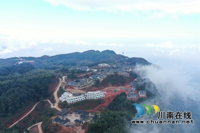 合江县法王寺龙挂山景区建设有序推进(图1)