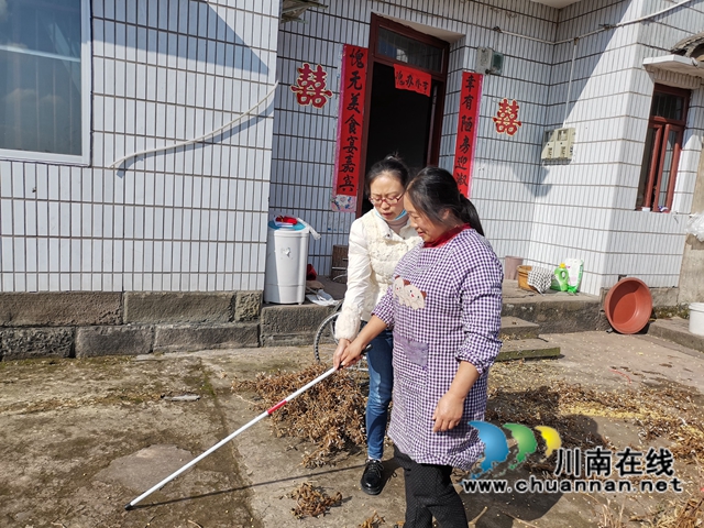泸县云龙镇：走访残疾人，服务精细化(图1)