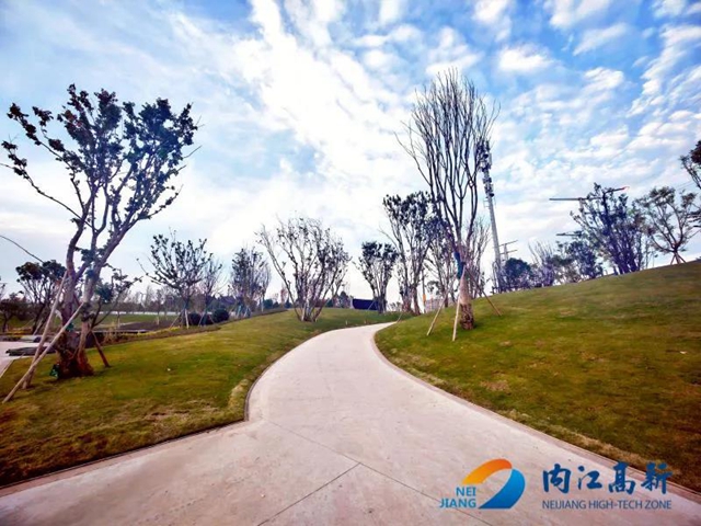内江高新再添新公园！效果图曝光，超惊艳！(图2)