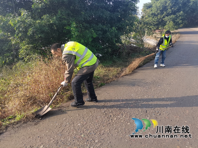 泸县云龙镇：乡村公益岗位扮靓村庄环境