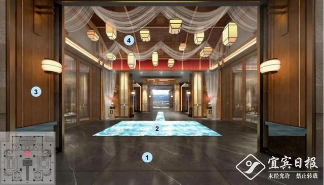 沈鹏先生题字！宜宾东楼目前已完工，对外开放时间...(图5)