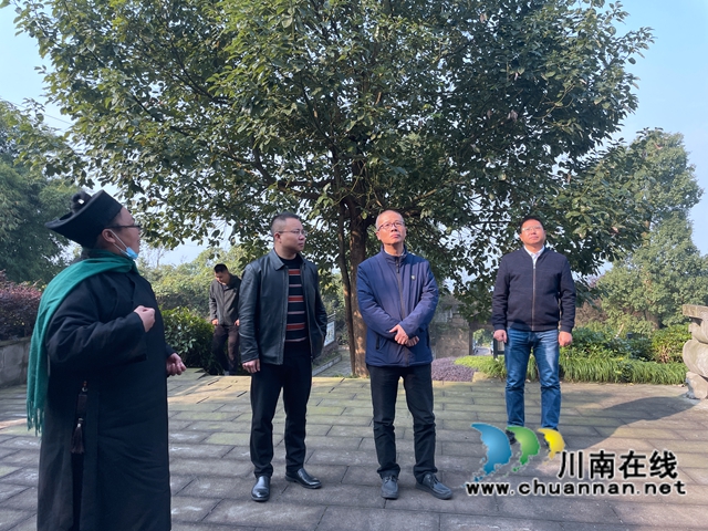 泸县政协党组书记吴雪松到百和镇调研经济社会发展情况(图3)