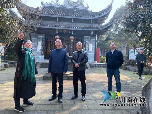 泸县政协党组书记吴雪松到百和镇调研经济社会发展情况(图2)