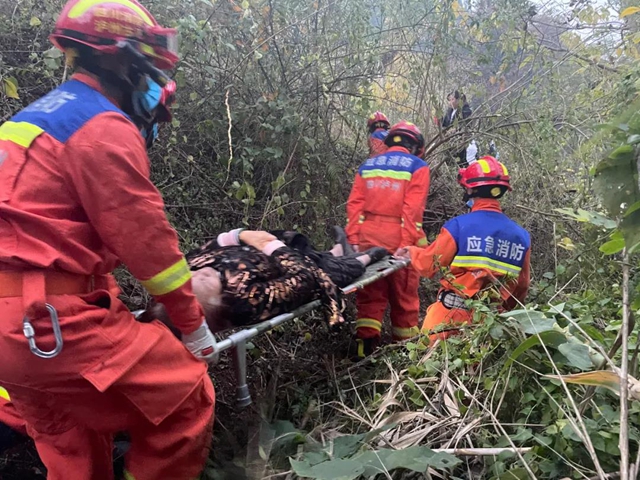 惊险!泸州一七旬老太山上采中草药不慎失足,坠下十余米山崖(图3) 惊险!泸州一七旬老太山上采中草药不慎失足,坠下十余米山崖(图3)