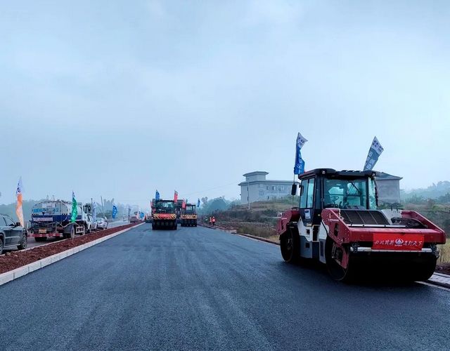 90分钟从泸州到永川！G246立石至特兴段最新进展来了(图1)