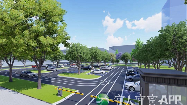 宜宾南岸东区最大室外停车场预计明年1月完工(图5)