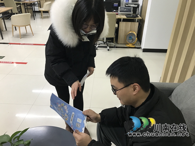 龙马潭区小市街道上大街社区：多举措做好四川农民工服务平台宣传推广(图5)