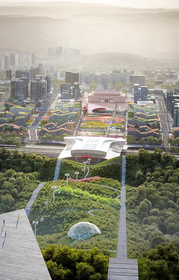 最新!宜宾高铁片区规划方案出炉,6强顶尖团队作品亮相!(图9) 最新!宜宾高铁片区规划方案出炉,6强顶尖团队作品亮相!(图9)