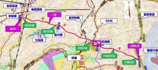 好消息！珙县第一个高速互通口即将建成通车(图1)