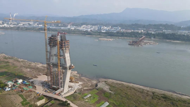 新工艺筑牢大桥根基 | 合江榕山长江大桥2号主墩承台施工全面启动(图1)