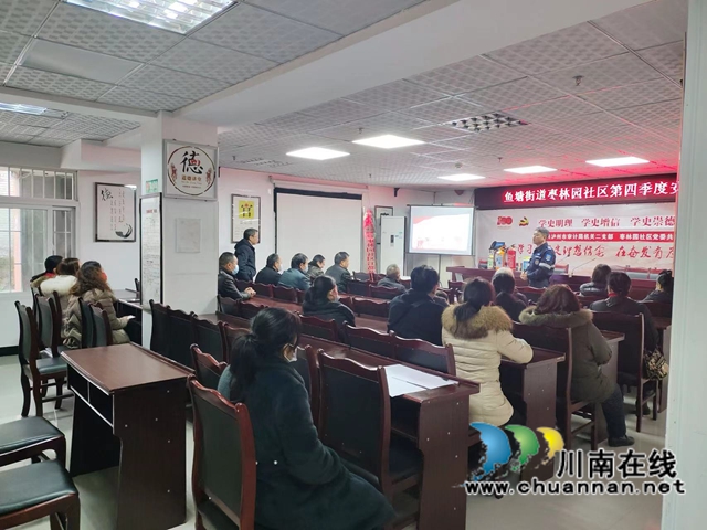 龙马潭区鱼塘街道：普及消防知识，强化消防宣传(图1)