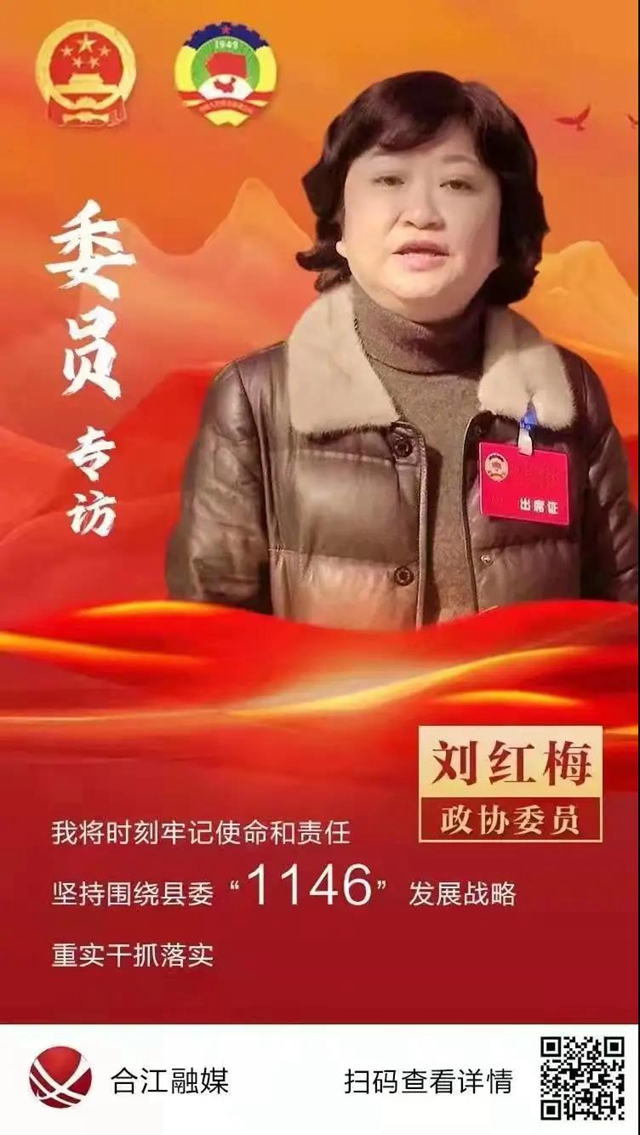 合江两会专访｜合江县中医医院党委书记刘红梅：发展建设中医药事业，不断提升群众幸福感(图1)