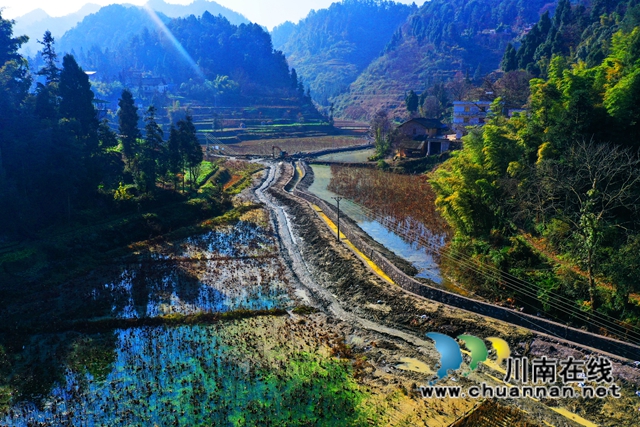 古蔺县龙山镇：高标准农田整治成为山沟沟里农民的暖心事(图3)