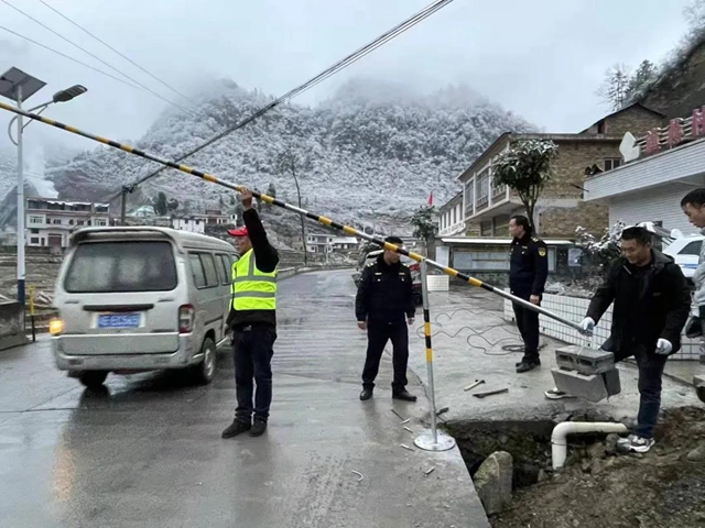 叙永县多管齐下全力应对低温雨雪冰冻天气(图3)