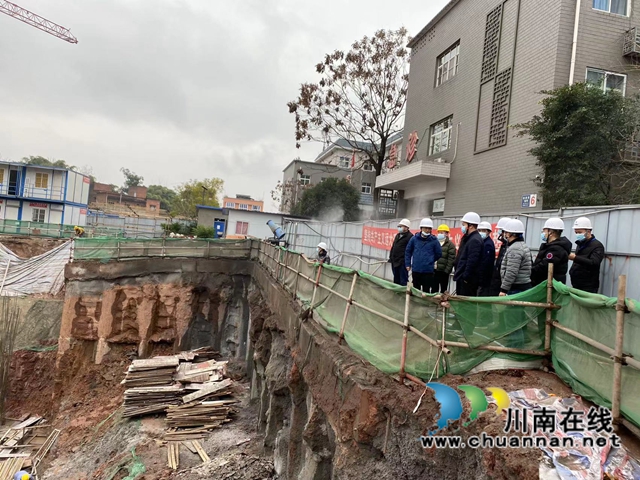 泸县住建局组织开展大气污染防控和安全生产专项督导巡查(图1)