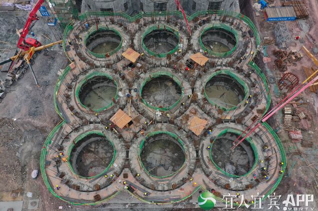 川南最大国家储备粮库！宜宾酒都粮食物流中心预计今年投用