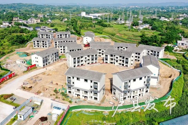 恢复重建丨108户！泸县这个聚居点喜分新房