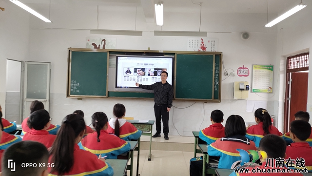 泸县福集镇龙脑桥中心小学开展书写教育(图3) 3.jpg