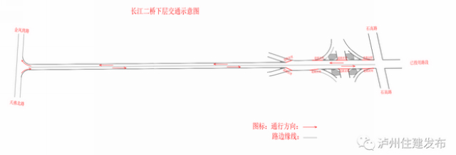 今日，泸州长江二桥下层全线通车，泸州二环路（千凤路段、高新区段）试通车